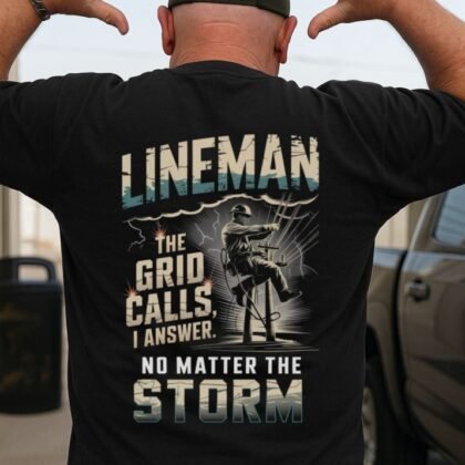 The Grid Calls Lineman Apparel - Storm Hero